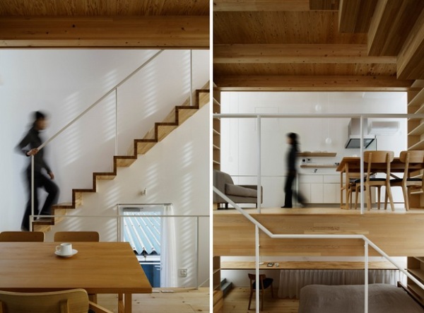 624 Sq. Ft. 3-Story Small House in Japan