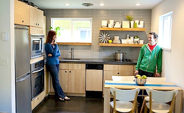 600 Sq. Ft. Small House Remodel with a Nice Kitchen - 600 Sq. Ft. Small House's Awesome Kitchen