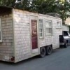 Hand-built $4,000 Tiny House on a Trailer with Gypsy Wagon Style