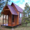 Tall Tiny House with a Porch and Loft