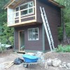 Two Story Tiny House with a Balcony.. The Ultimate Micro Cabin