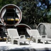 Recycled Tubes turned to Tiny House Hotel in Tepoztlan, Mexico