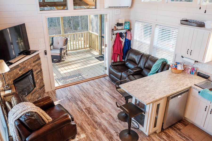 Our Tiny House 400 Sq Ft Custom Park Model Cabin 