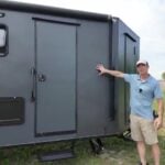 Search4 Outdoors S4 cargo trailer camper exterior, New Jersey Outdoor Adventures tour