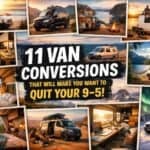 Explore innovative van conversions that inspire you to leave the 9-5 behind.