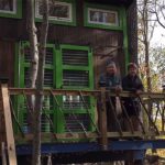 11 Year Old Boy Designs and Builds a Tiny Tree House Cabin 001