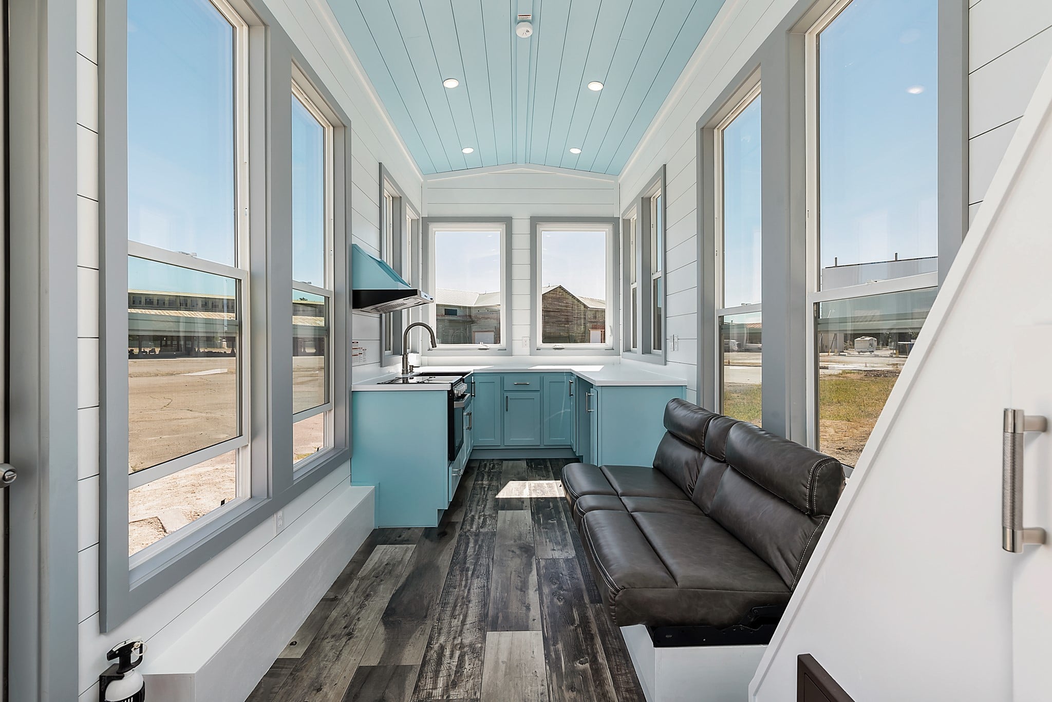 Philip & Jackie’s Window-Filled Tiny Idahome THOW