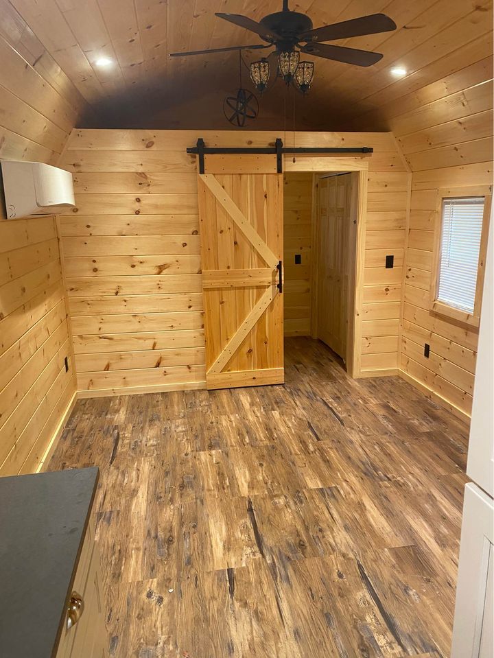 12’ x 30’ Deluxe Tiny House Shed 4