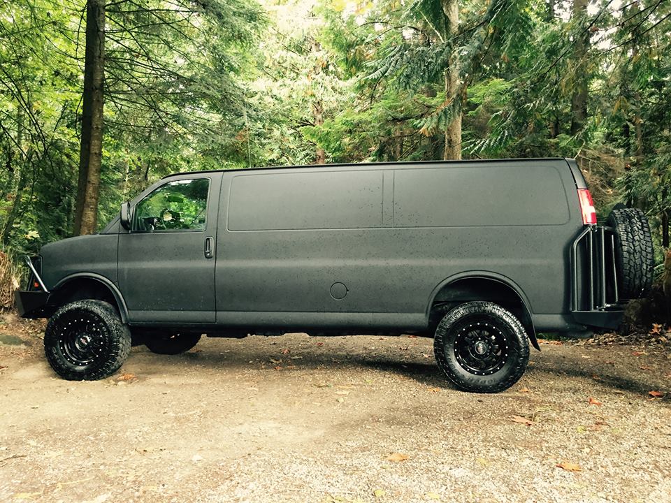 4x4 van conversion cost
