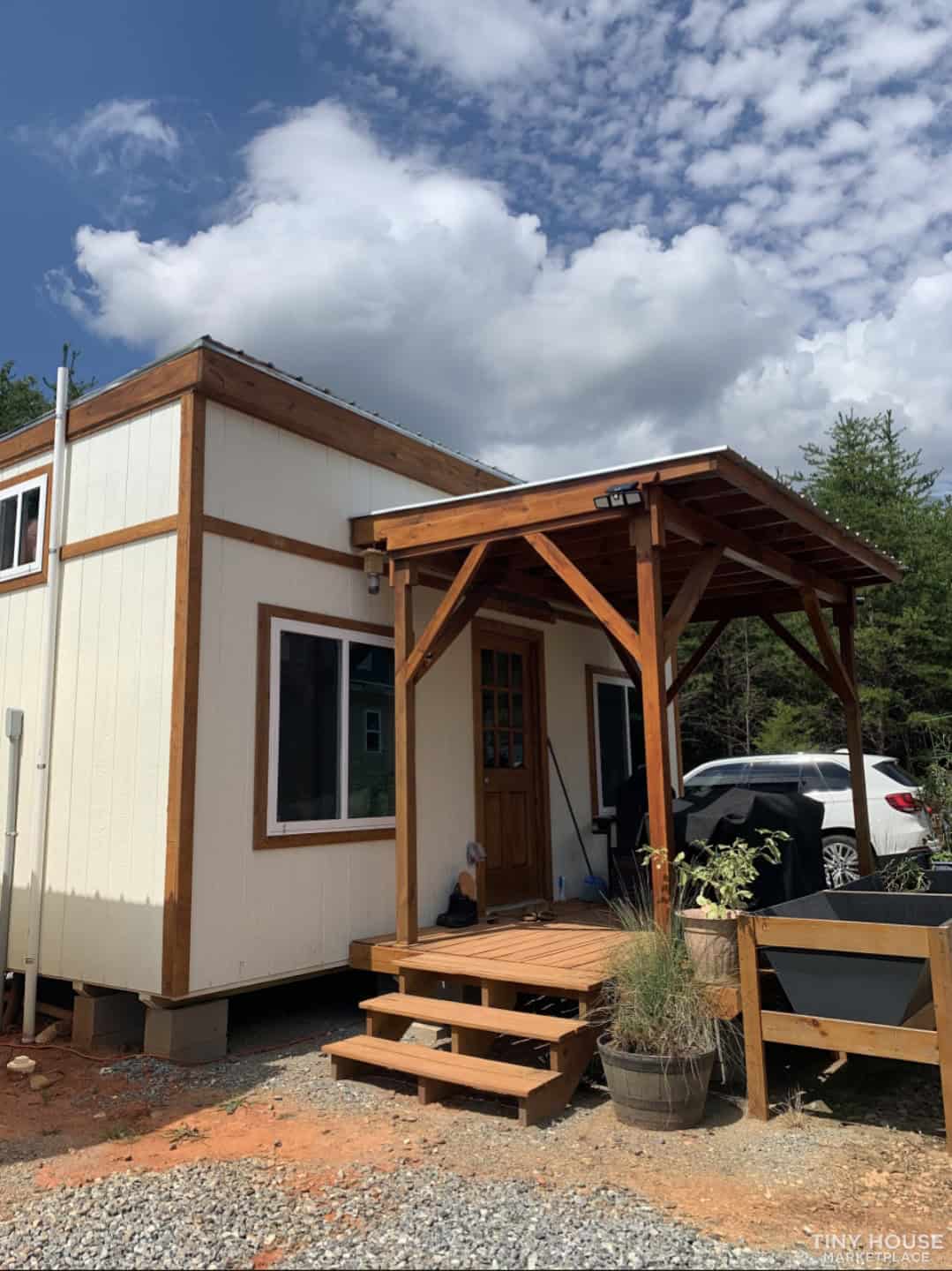 Tiny House with Porch in Arden, NC