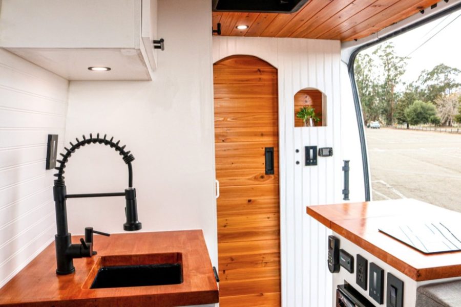 144 Sprinter Van Cottage with Indoor Shower by Monsai Conner 006