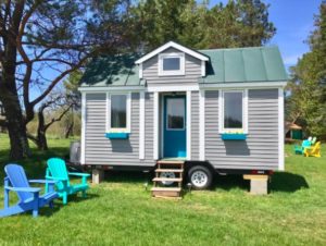 18ft Tiny Cottage on Wheels For Sale For $35k in Maine