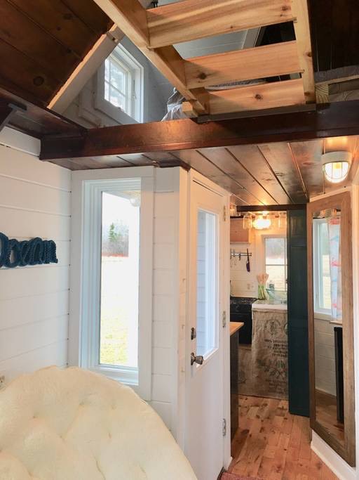 18ft Tiny Cottage on Wheels For Sale For $35k in Maine