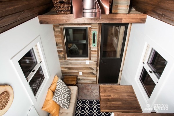 154 Sq Ft Roving Tiny House on Wheels by 84 Lumber Tiny Living 003