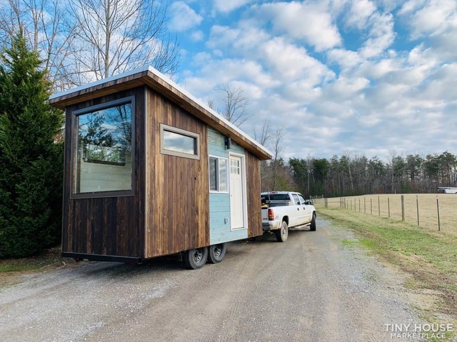 16-ft Tiny House with an Elevator Bed for 39k in Monterey Tennessee via Nehemiah Horst Tiny Home Builders 001