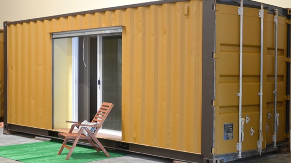 160 Sq. Ft. Shipping Container House-001