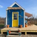 16×8 Adorable Blue & Yellow Tiny Home