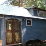 1904 Rustic Vintage Tiny House with Loft Balcony 001