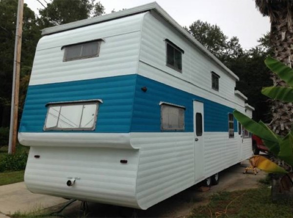 1954 "Two-Story" Vintage Travel Trailer