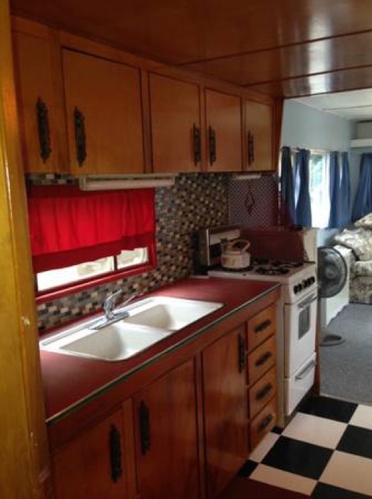 1954 %22Two-Story%22 Vintage Travel Trailer For Sale 002