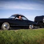 1959 Ghia with Matching Chucki Teardrop Camper via Rens Pels