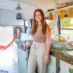 20-Year-Old EJ & Her Dad Built This $20K Short Bus Home 2