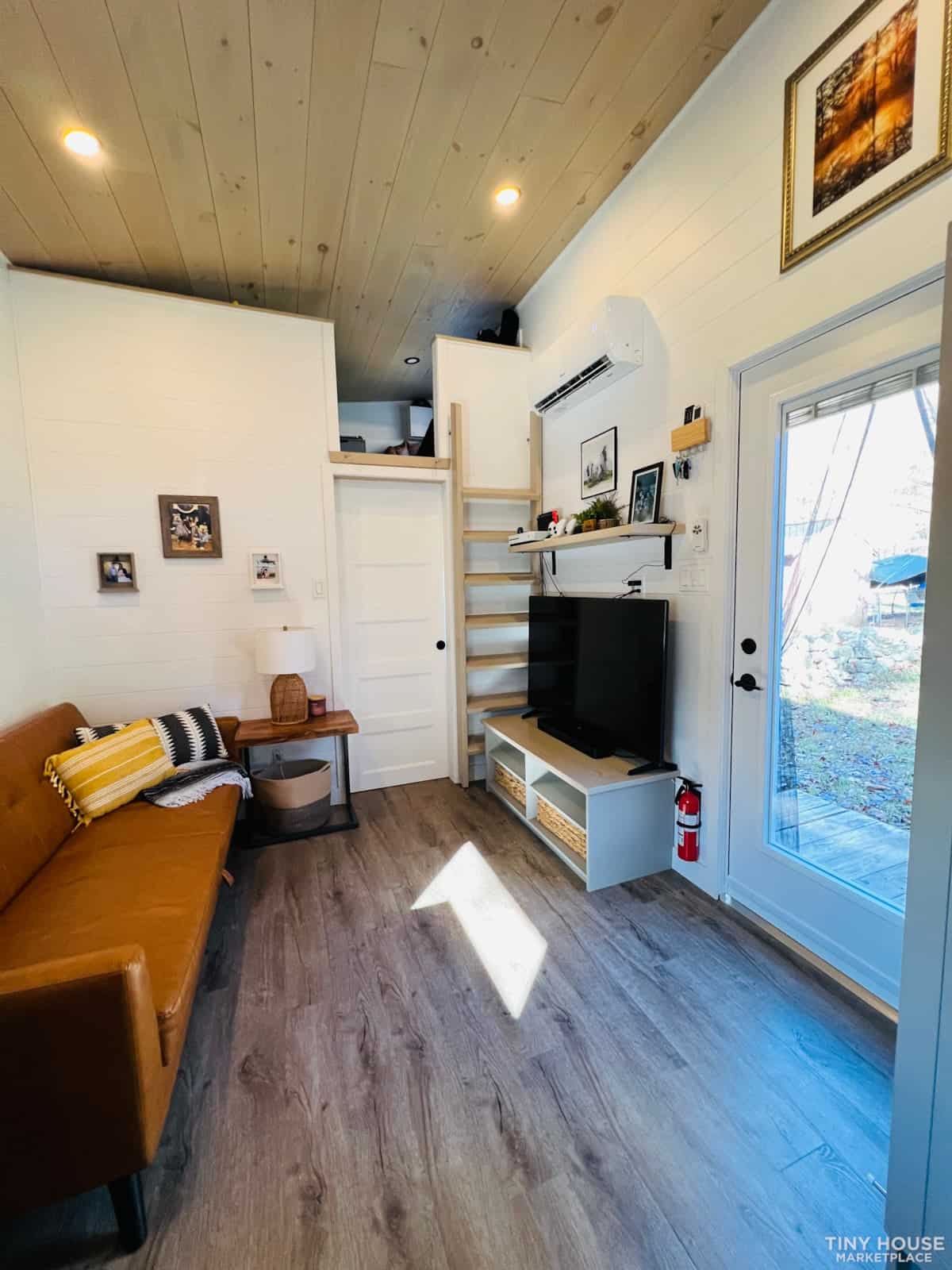Cozy Tiny House Living Room