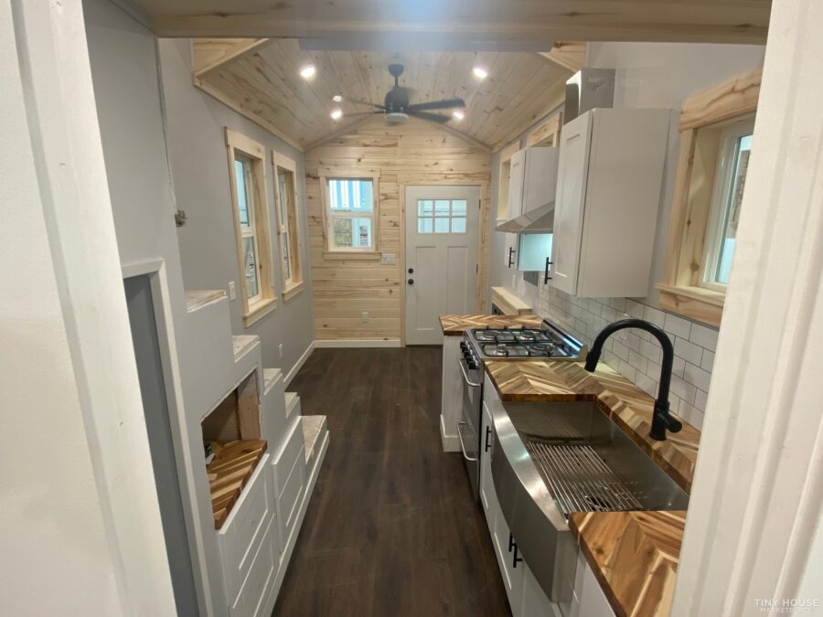 2023 Spring Mountain Tiny Homes Caboose 32 ft. Main floor master bedroom 1