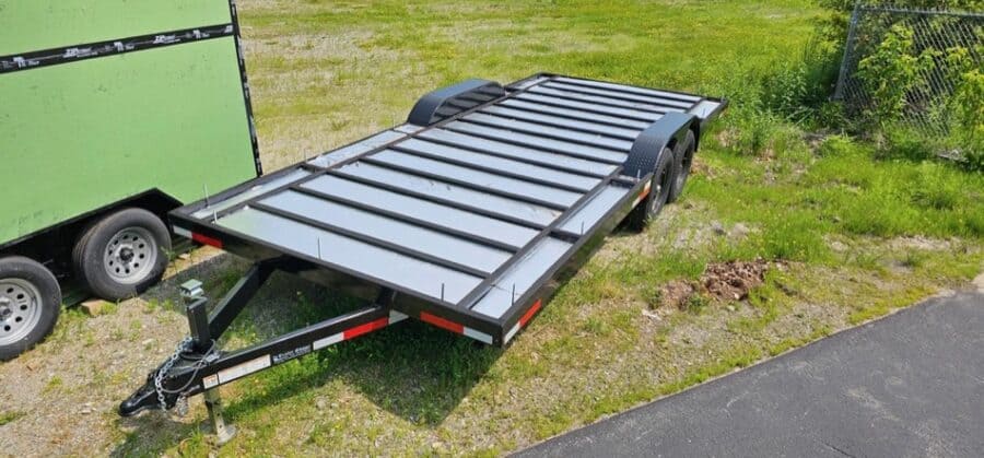 Insulated 20-foot tiny house trailer with sturdy construction from Backcountry Tiny Homes.
