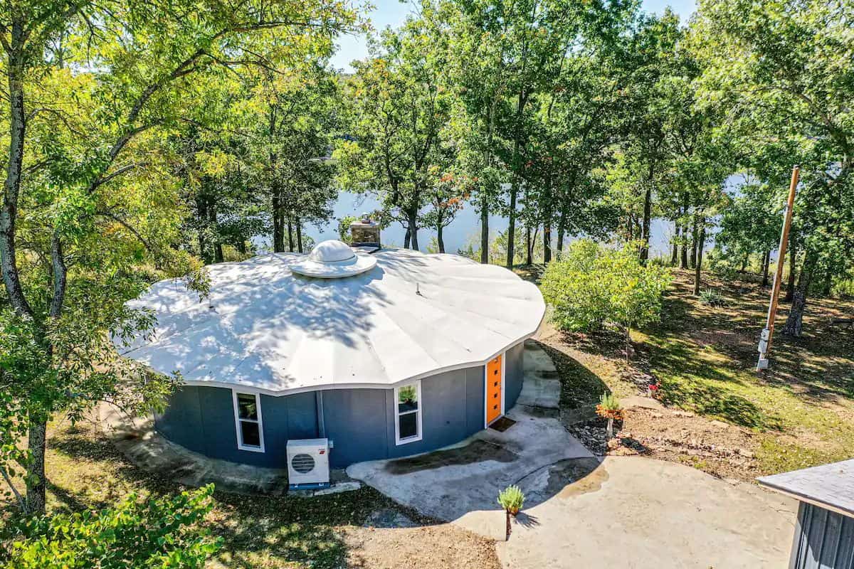 Unique Fiberglass Yurt Renovation