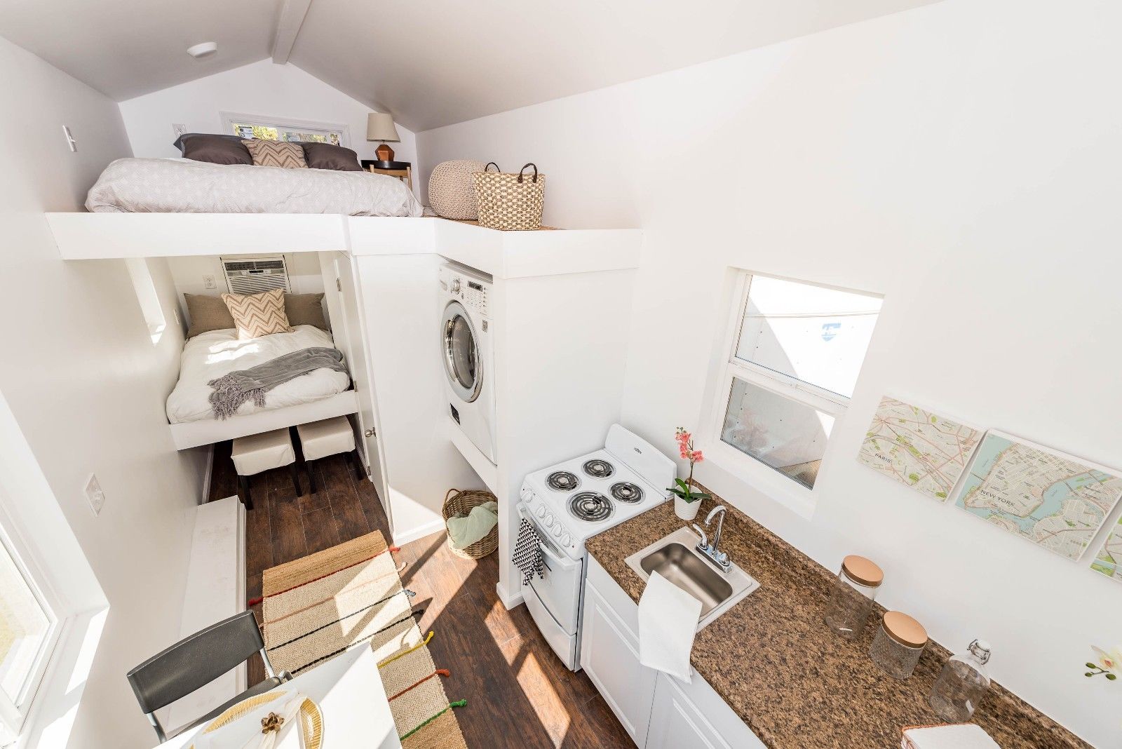 22ft Custom NW Bungalow Tiny House by Tiny House Cottages