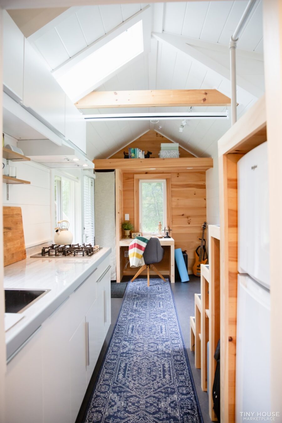 24-Foot Tiny House on Wheels w: Free Standing Porch 22