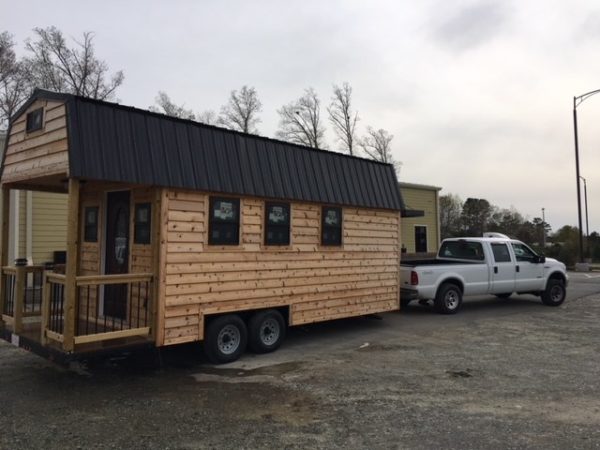24ft Cedar THOW in Raleigh by Tiny Homes of the Triangle 0011