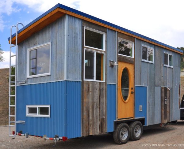 24ft Tandy Tiny House on Wheels by Rocky Mountain Tiny Houses 001