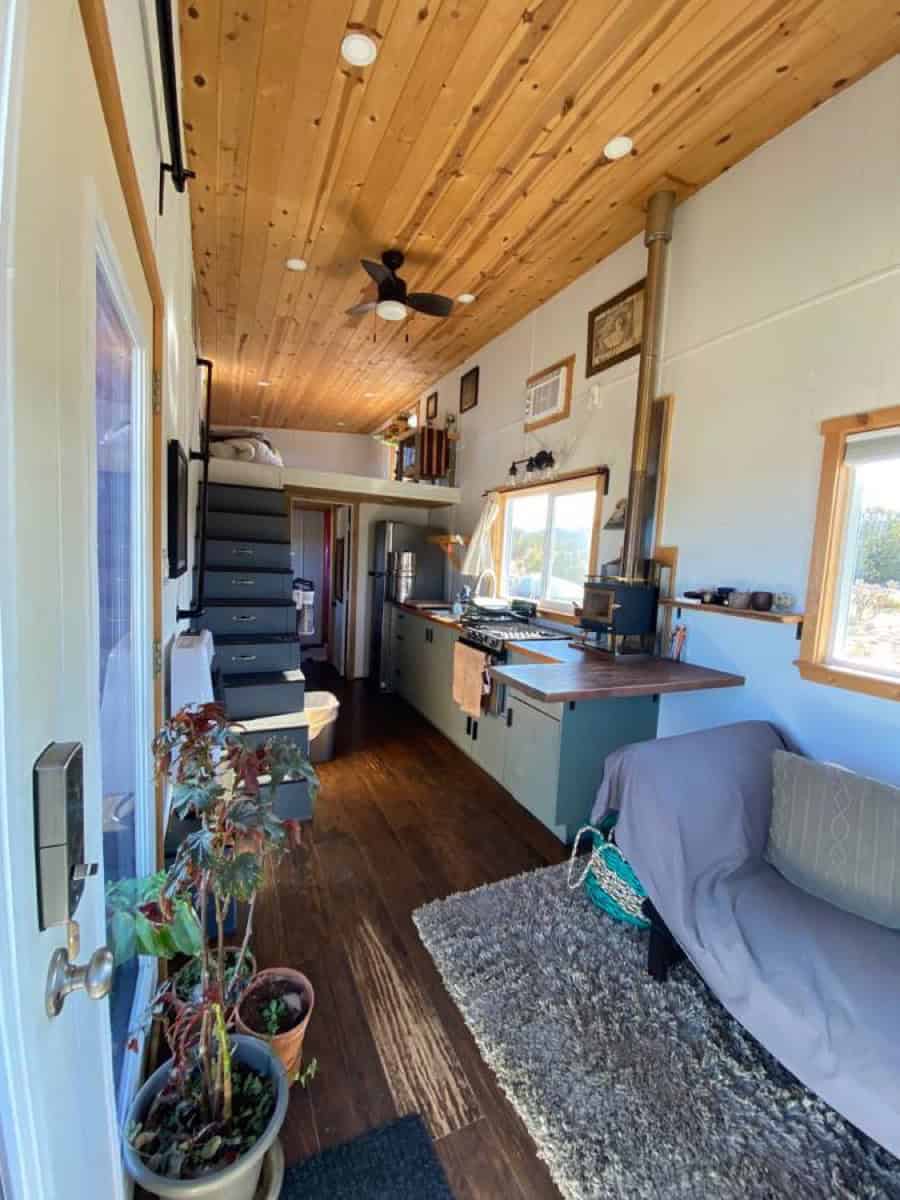 24ft Custom Tiny Home Interior