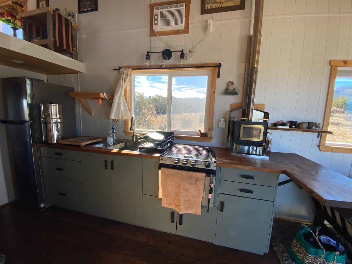24ft Custom Tiny Home Interior