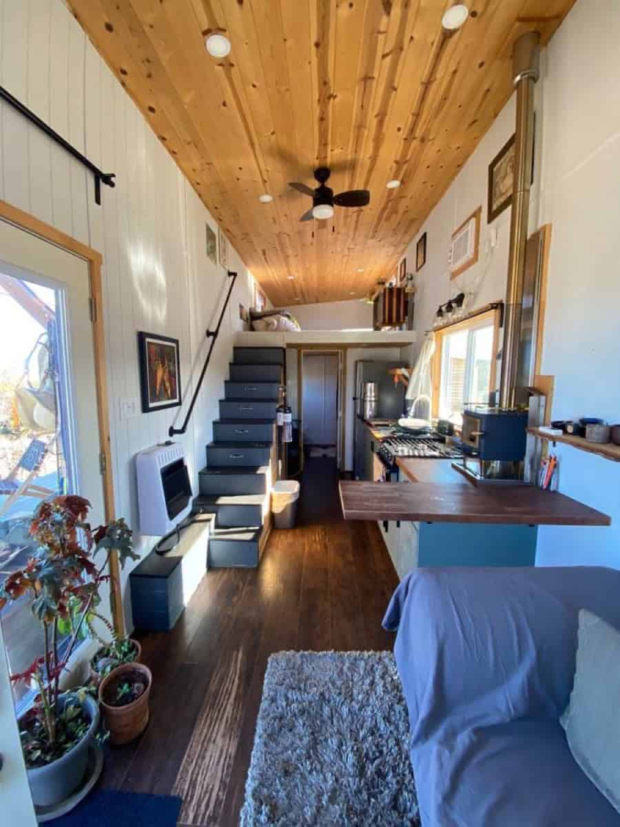 24ft Custom Tiny Home Interior