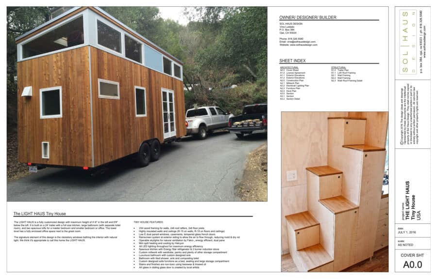 24′ x 8’ LightHaus Plans 3