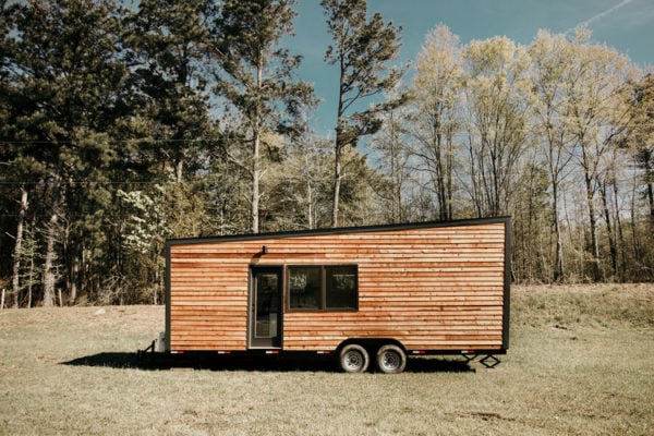 28-Foot Nora Tiny House on Wheels with a Main Floor Bedroom by Go Tiny 001