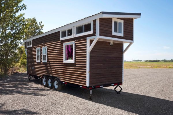 Metal Framed 28' Tiny House on Wheels by Mint Tiny Homes