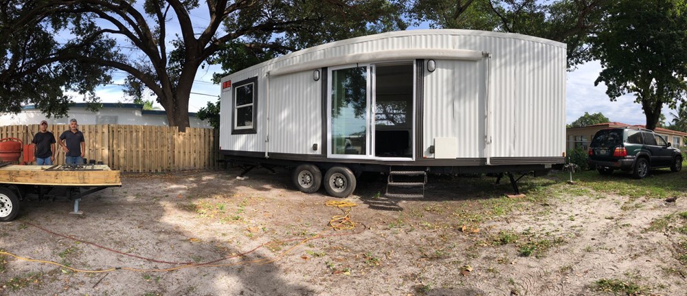 282-Square-Foot Tiny House with Slide-Out and Main Floor Sleeping For Sale in Dania Beach FL