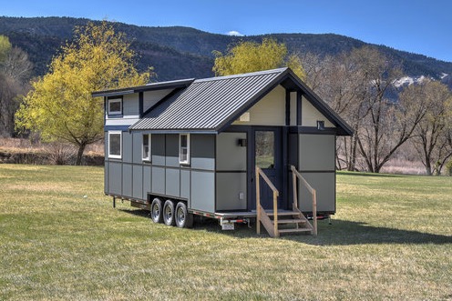 28ft Solaire Tiny House For Rent in Durango CO at Escalante Village Annual Lease 001