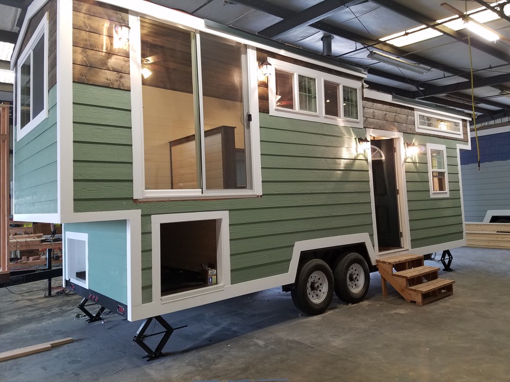 28ft Tiny House by KJE Tiny Homes For Sale 001