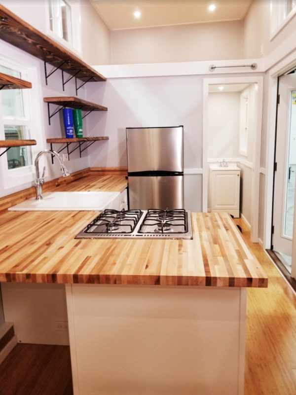 28ft Two Tone Everest Tiny House on Wheels by Titan Tiny Homes 004