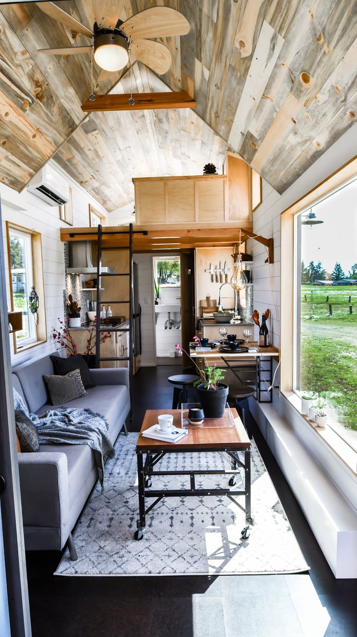 28ft Urban Payette Tiny Home with 3-ft Bump Out