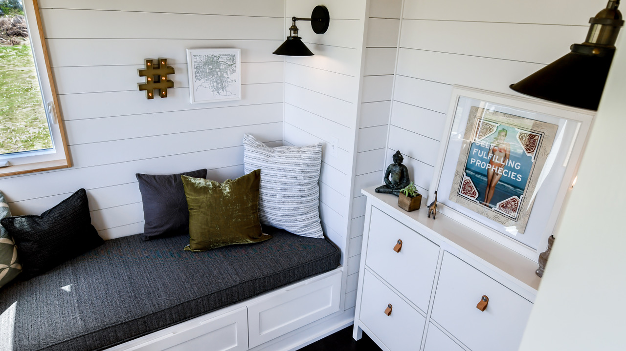 28ft Urban Payette Tiny Home with 3-ft Bump Out