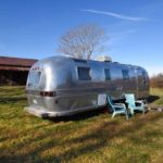 29-foot Airstream Ambassador vintage tiny house vacation on a farm in Winston-Salem 001