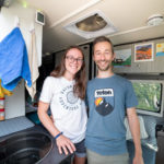 3000 sq ft home into a 57 sq ft winnebago. 2