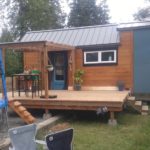 30ft Dreamwood Casita Tiny House with Downstairs Bedroom plus Two Lofts 001