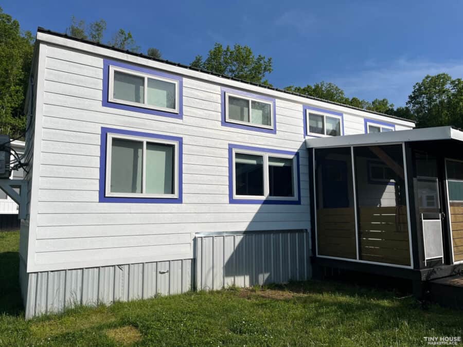 32 Foot Rough Cut Tiny Home w: Screened in Porc 19